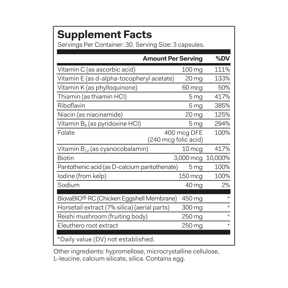 Nutrition Label