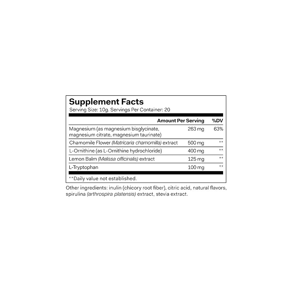Nutrition Label