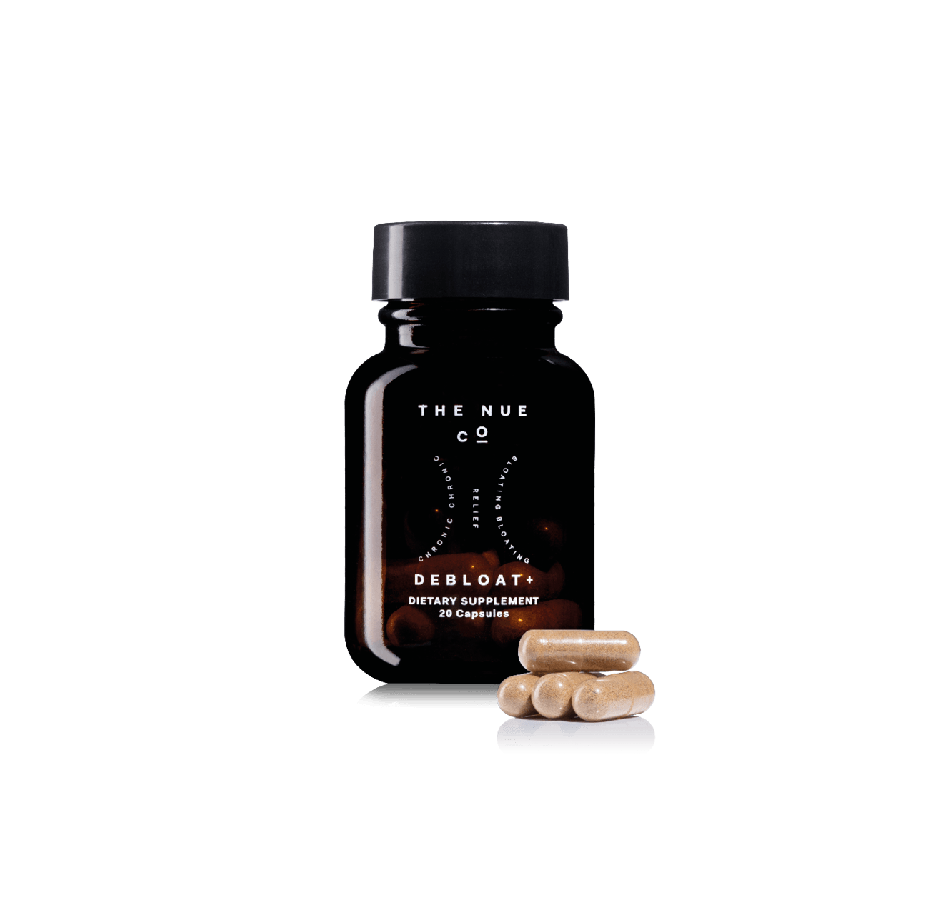 DEBLOAT+ 3 Month Subscription Only The Nue Co. 20 CAPS JAR