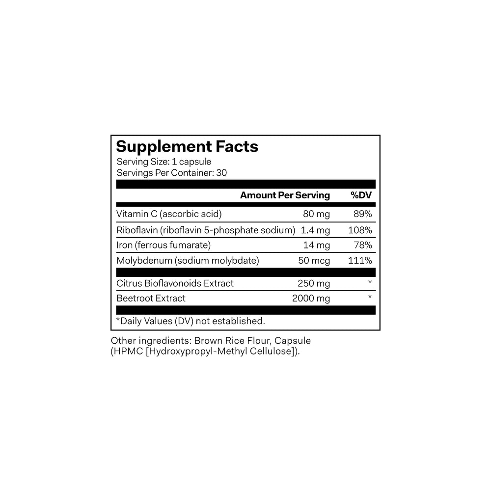 Nutrition Label