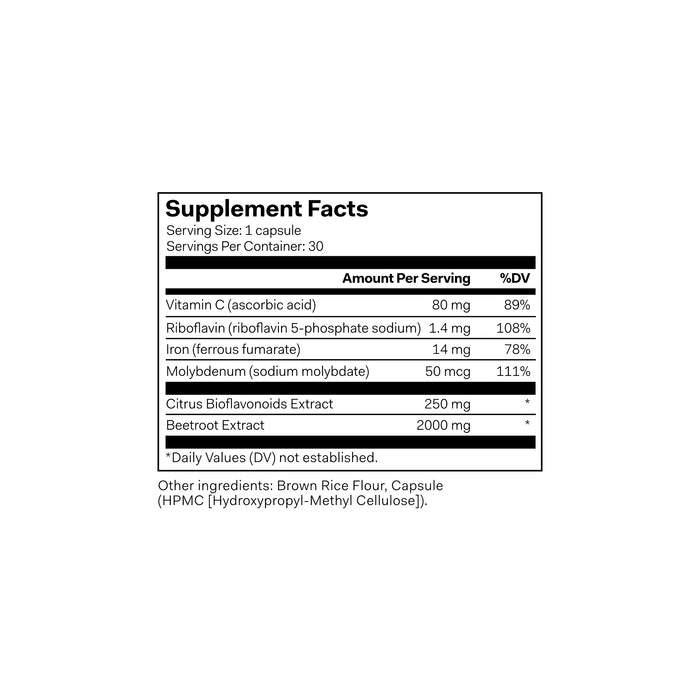 Nutrition Label