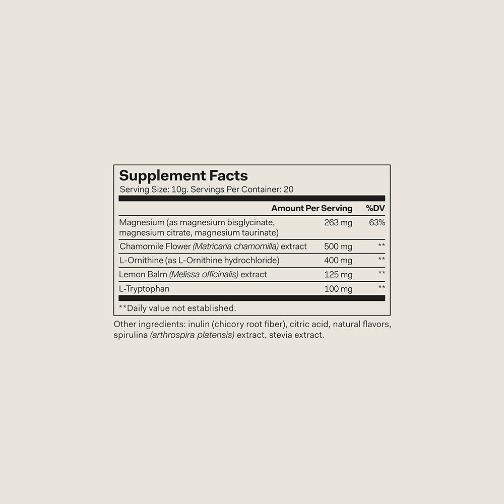 Nutrition Label Desktop