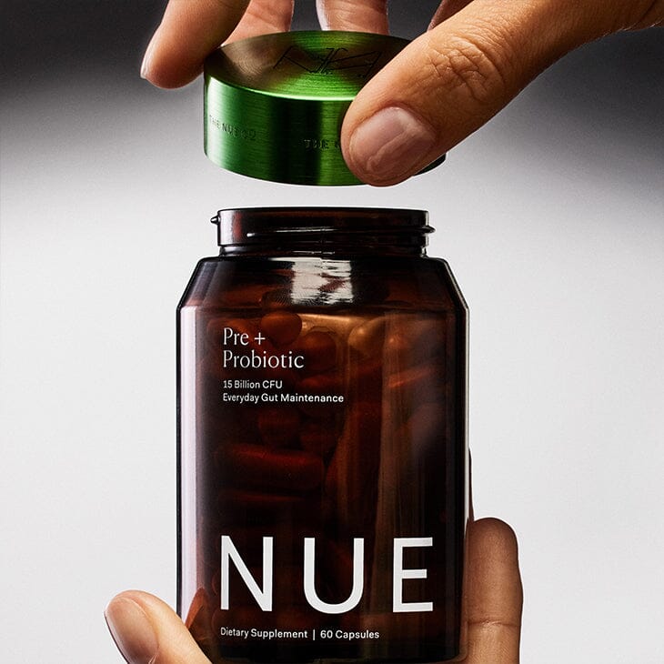 PREBIOTIC + PROBIOTIC single The Nue Co. 