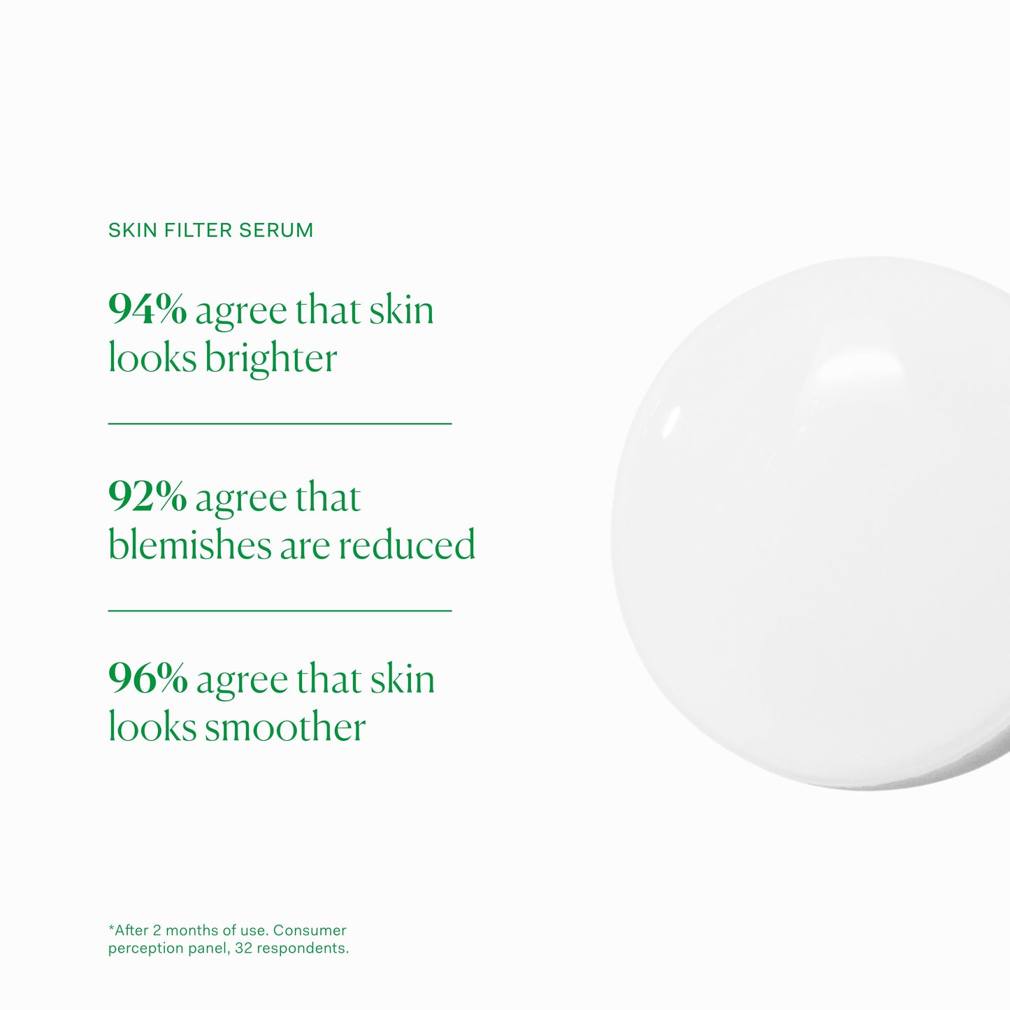 SKIN FILTER SERUM single The Nue Co. 