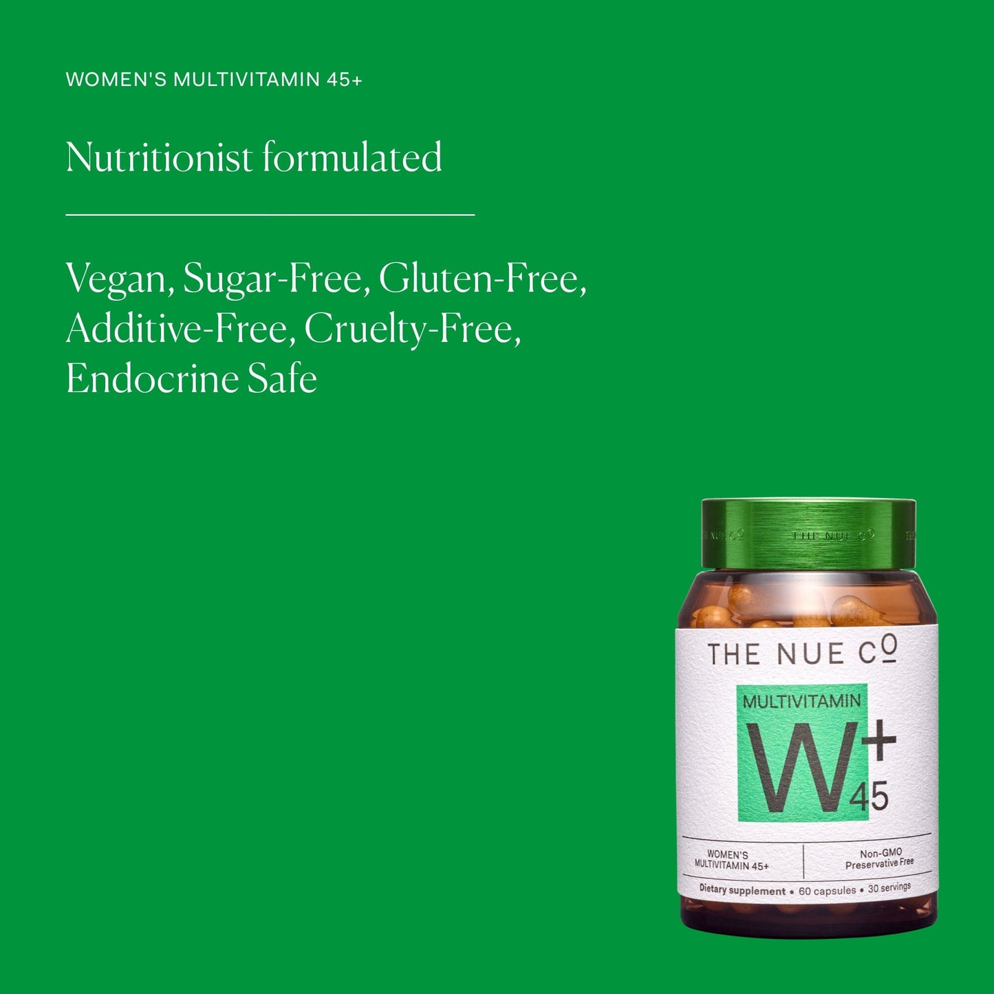 WOMEN’S MULTIVITAMIN 45+ Single The Nue Co. 