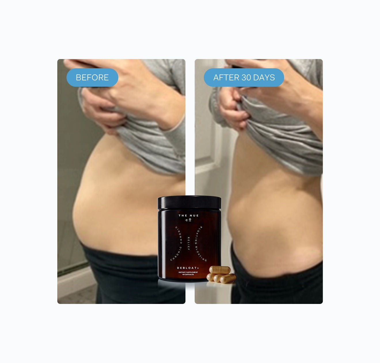 DEBLOAT+ 3 Month Subscription Only The Nue Co. 